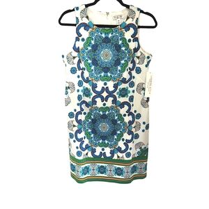 London Style Maggie London Sleeveless Midi Dress. Size 10p